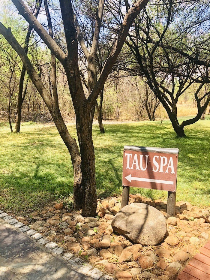 Tau's Spa offers you that extra relaxing experience Tau Game Lodge Holistic Spa
